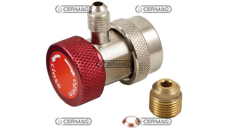 HITRO SPOJNI VENTIL - rdeč