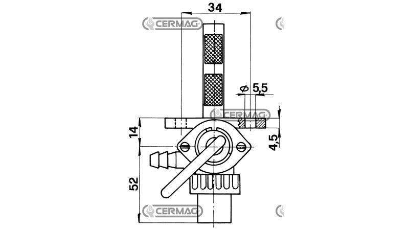 PIPA ZA REZERVOAR ZA GORIVO - FIG.8