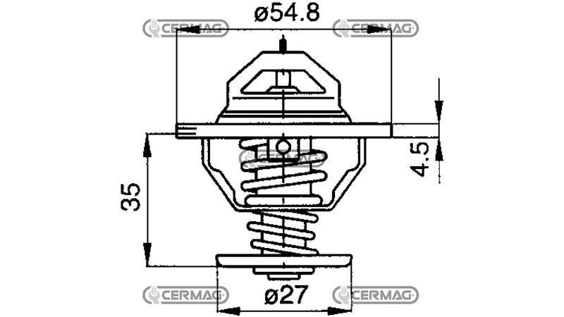 TERMOSTAT ZA MOTOR PERKINS-LANDINI