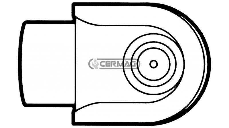 MAZALNA GLAVA    10x1 - OBRNJENA  