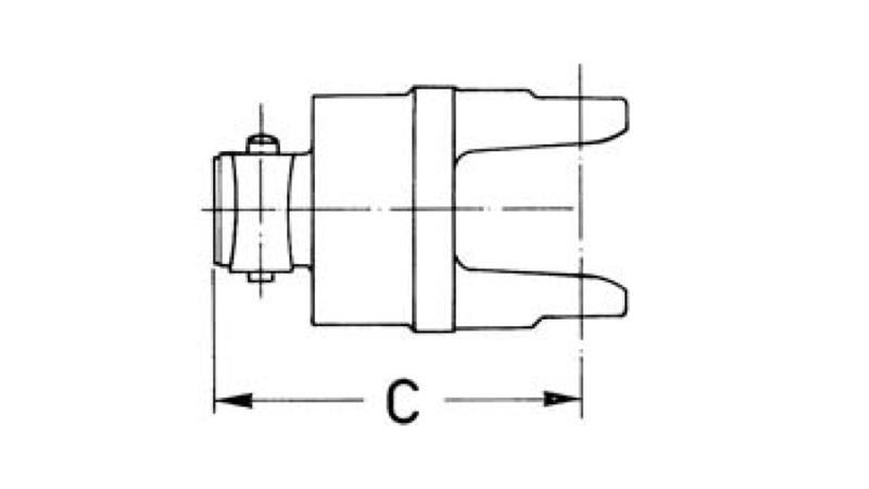 VILICE Z OMEJEVALNIM ZATIČEM    kat.5 dolžine 198mm  