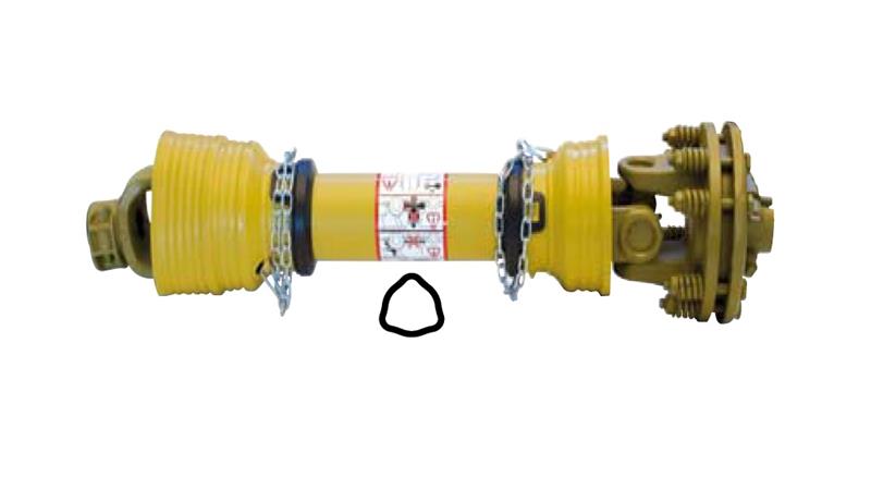 KARDANSKA GRED Z NAZOBČENIM PROFILOM IN LAMELNO SKLOPKO kat. 6 dolžine 1000mm