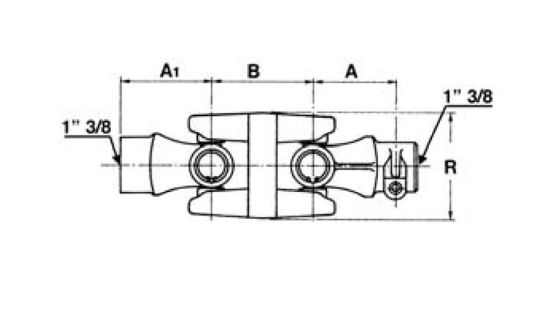 DVOJNI ZGLOB    ZA KARDANE kat. 2  