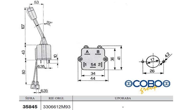 VOLANSKA ROČICA LANDINI - CARRARO