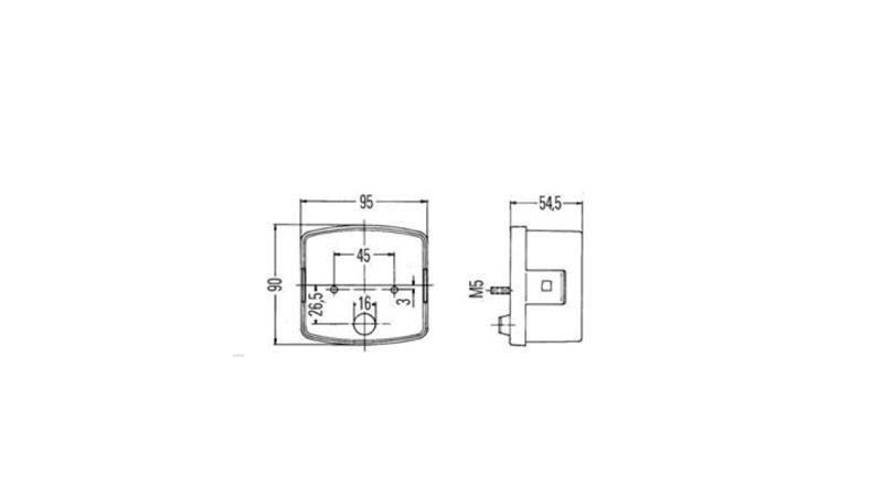 POZICIJSKA LUČ    SPREDNJA DESNA   
