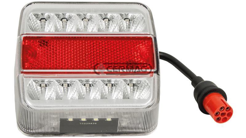 Žaromet z dvema lučema in simbolom za SIGNAL za FIAT 66.90 OZKI DOMET in različne modele - GOLDONI A LED