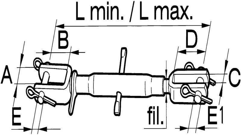 TRAKTORSKA NATEZNA ROKA 500/650