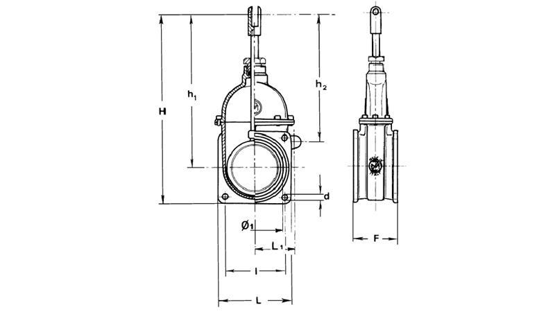 ODPIRALANA LOPUTA Z BATOM    8'' IN 2 PRIROBNICAMA  