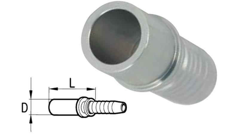 RAVNI NAVOJNI ADAPTER ZA CEV (5 KOS)