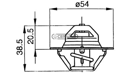 TERMOSTAT ZA MOTOR PERKINS-LANDINI