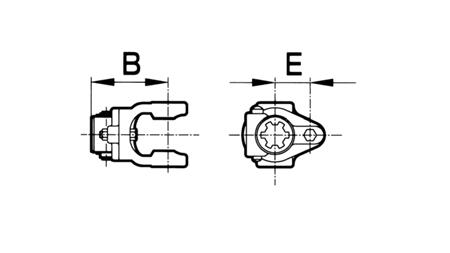 VILICE S STRIŽNO SKLOPKO 1 3/8” Z.6    kat. 4  