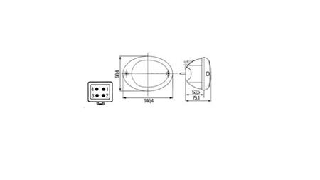 ZAVORNA UTRIPAJOČA  LUČ    DESNA   