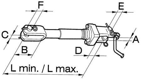 DVIŽNA ROKA ZA TRAKTOR    660-800mm Z VEČ KOT 60KM  