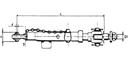 ZGLOBNA TRAKTORSKA POTEZNICA    CBM 570   670  