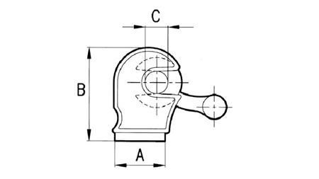 ZAPIRALO ZA BLOKIRANJE    fi 40  