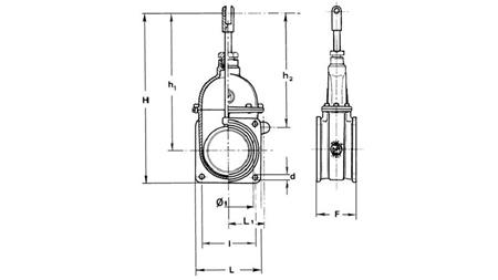 ODPIRALANA LOPUTA Z BATOM    8'' IN 2 PRIROBNICAMA  