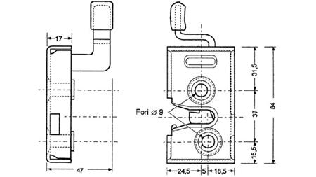 UNIVERZALNA KLJUČAVNICA    LEVA  