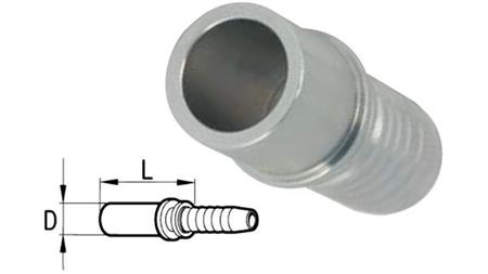 RAVNI NAVOJNI ADAPTER ZA CEV (5 KOS)