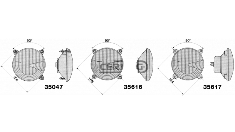 ASIMETRIČNA SPREDNJA LUČ    LANDINI   