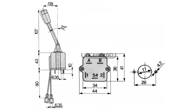 VOLANSKA ROČICA LANDINI - CARRARO