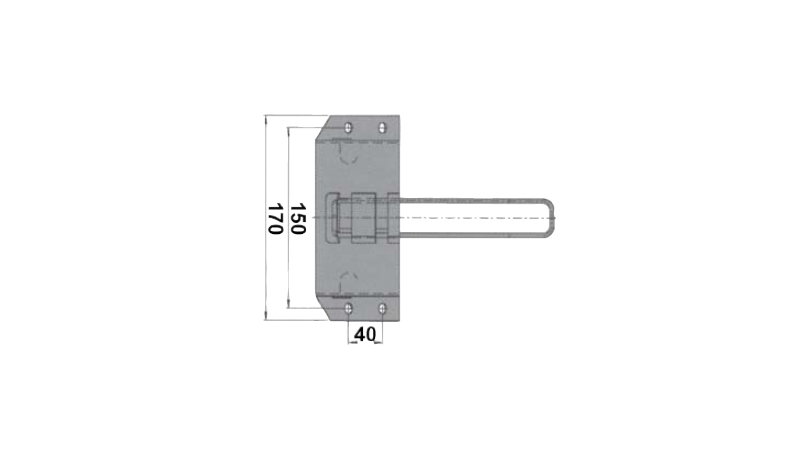 PODSTAVEK ZA KOVINSKO ZAGOZDO    za  šifro:  64031  