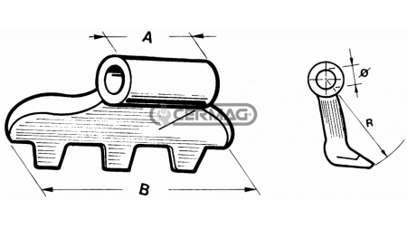 KLADIVO MULČERJA 90x160x110