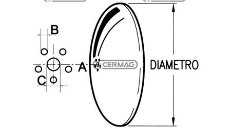 Gladek disk z rezili