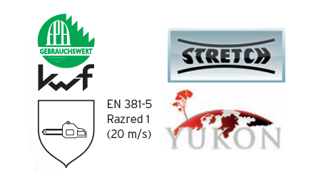 ZAŠČITNE HLAČE YUKON  ŠT. L