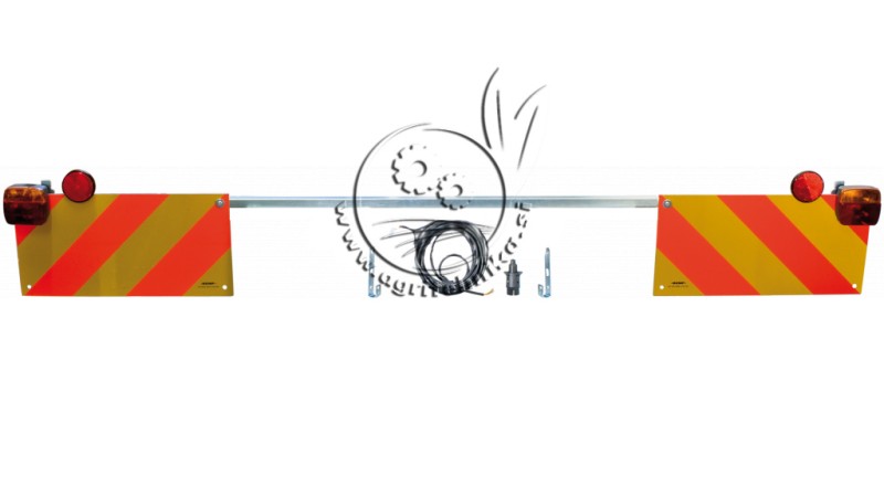 NOSILEC Z LUČMI IN TABLAMI    ZA PRIKOLICE 1800mm-3000mm  