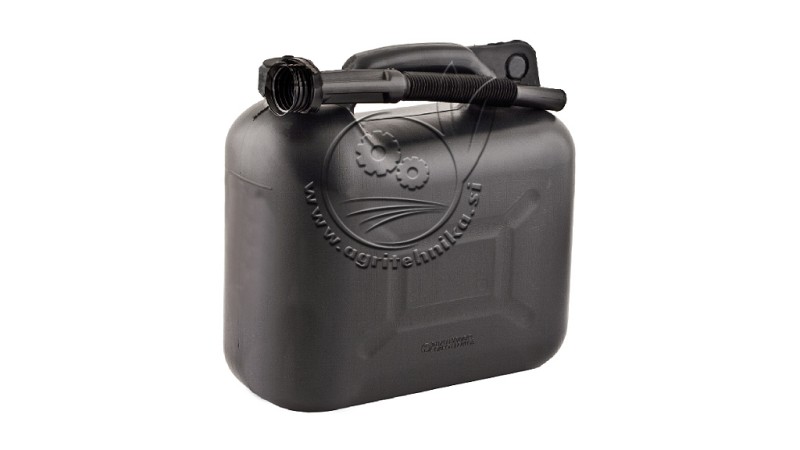 POSODA ZA GORIVO ČRNA - 10 l