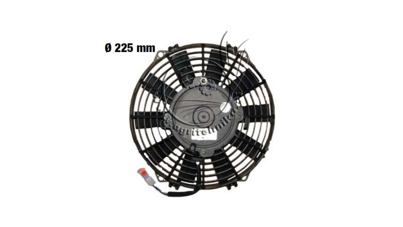 VENTILATOR    fi 225 mm VLEČNI - 12 V  