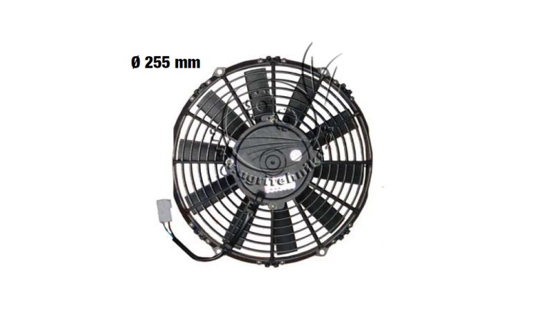 VENTILATOR    fi 255 mm VLEČNI - 12 V  